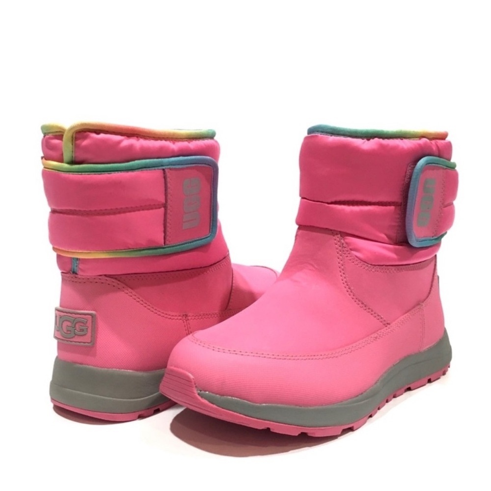 UGG Toty weather Rainbow waterproof boots pink